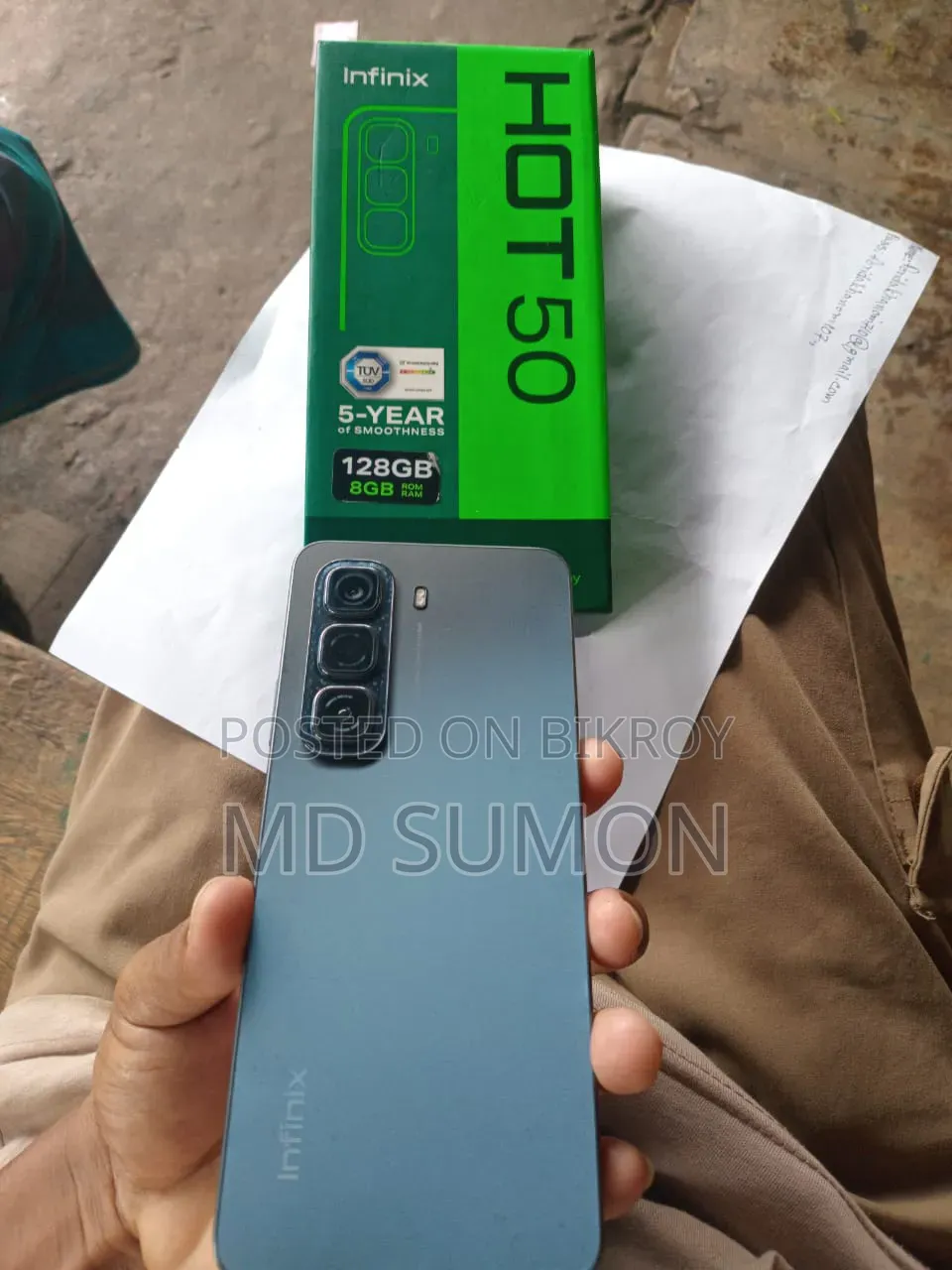 Infinix Hot 50 128 GB Black