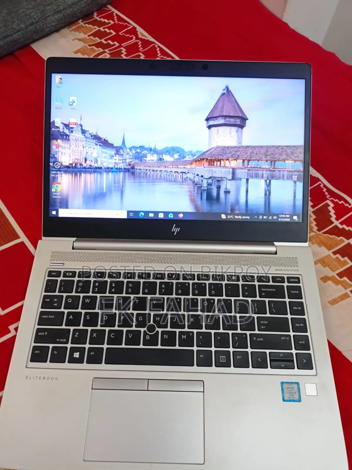 Laptop HP EliteBook 840 G6 8GB Intel Core I5 SSD 256GB
