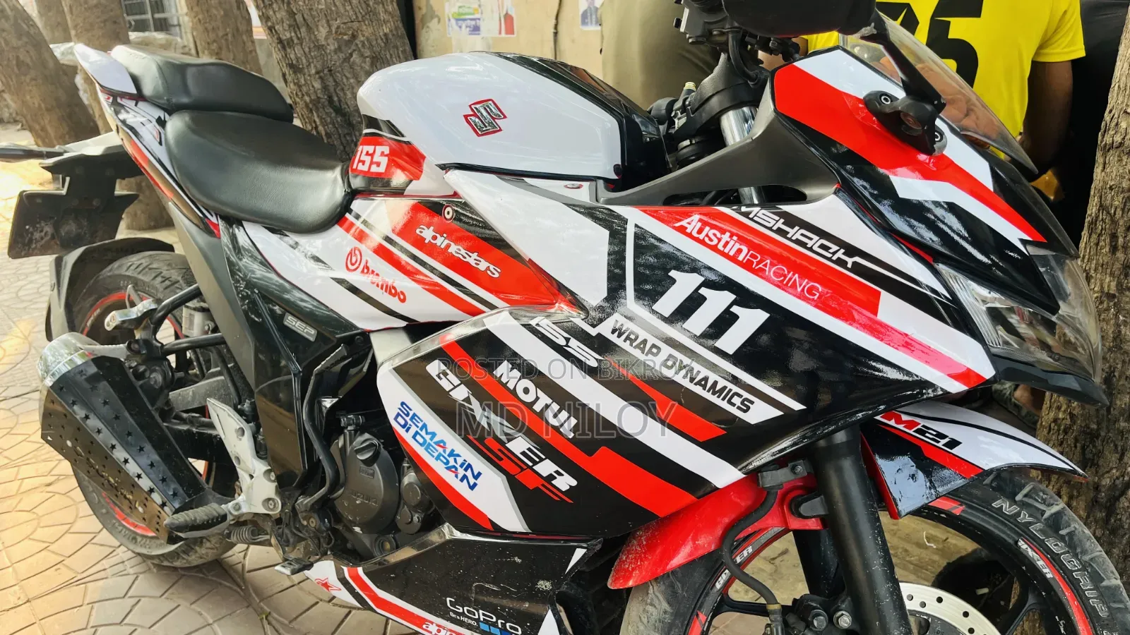 Suzuki Gixxer SF 2023 Red