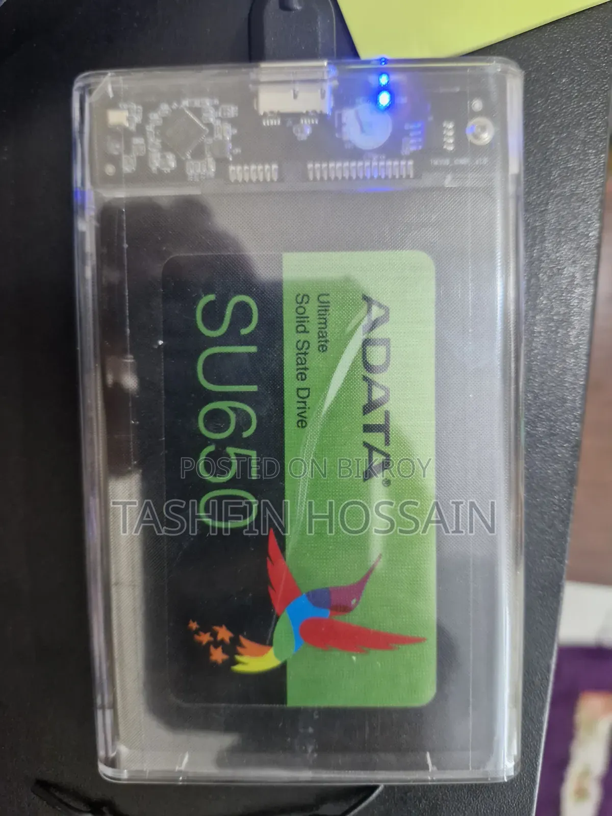 Adata SSD With Enclosure