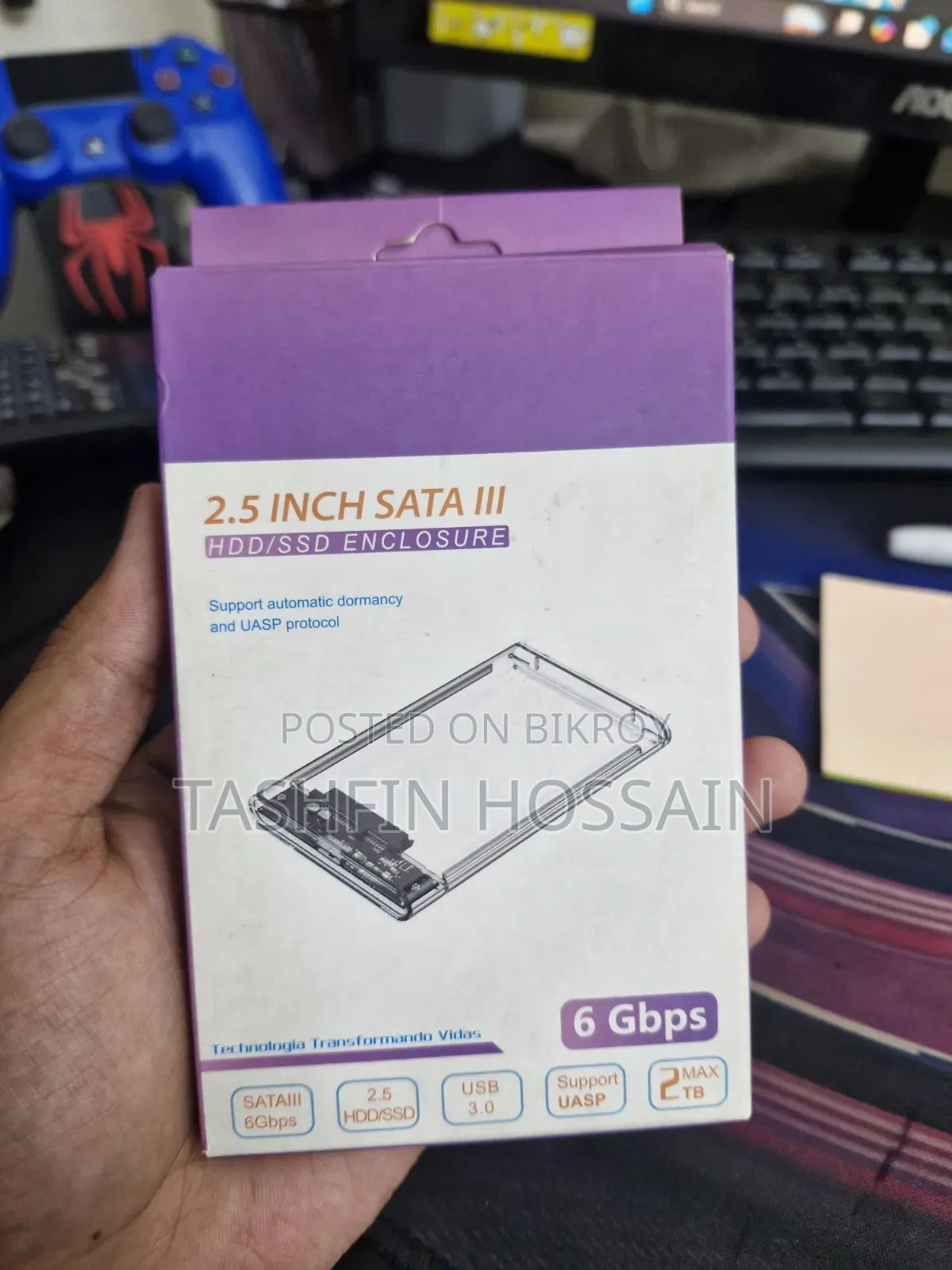 Adata SSD With Enclosure
