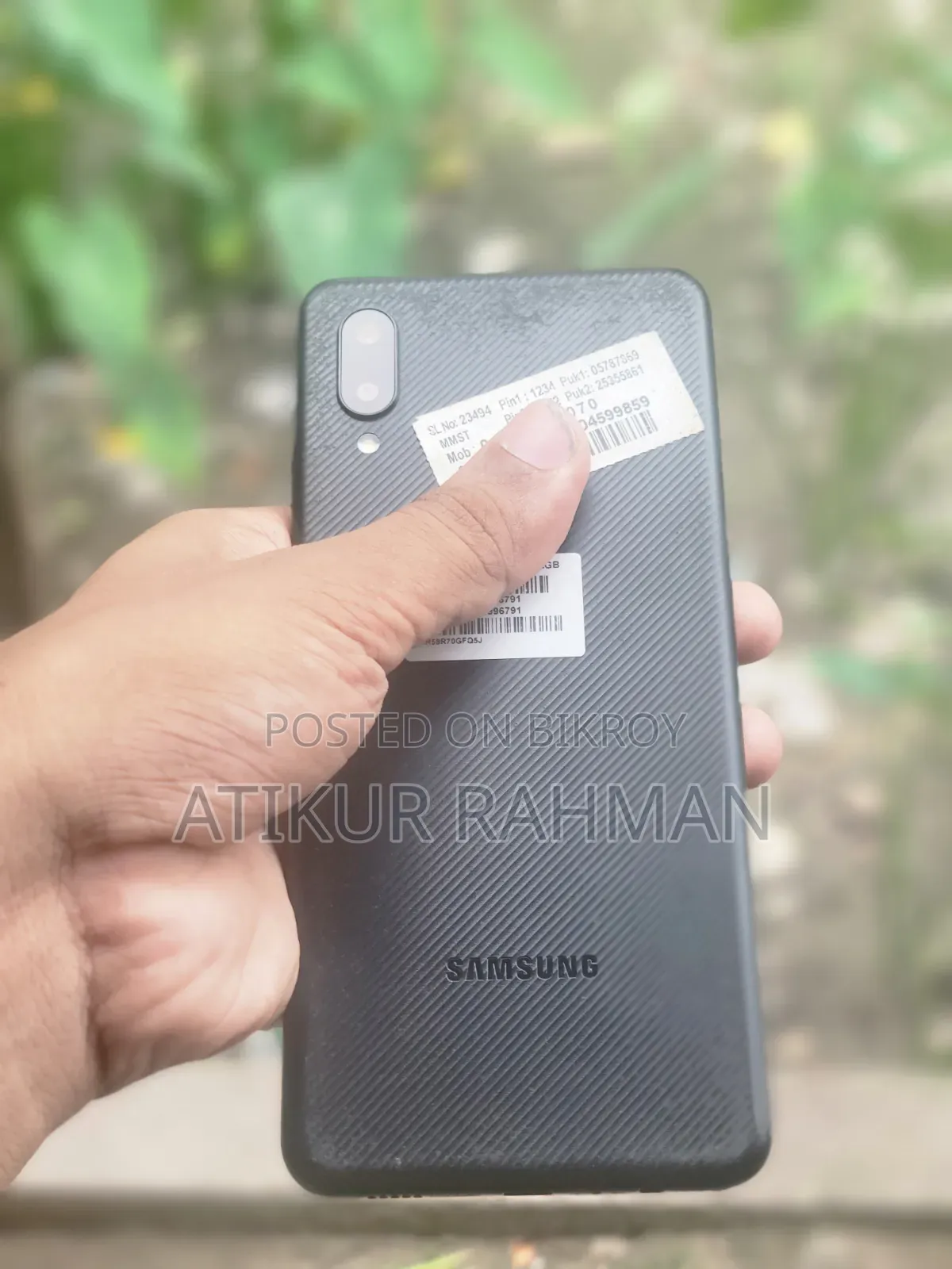 Samsung Galaxy M02 32 GB Black