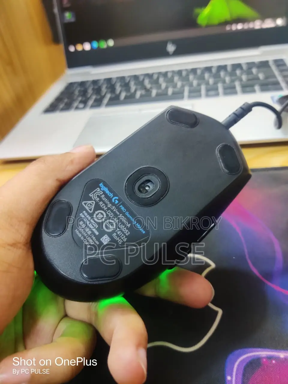 Logitech G Pro Wired Gaming Mouse (100% Original Fresh)