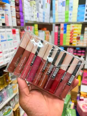 Bribri 10 PCS Matte Lipstick Setnude, Red, Brown, Pin - সব Shadeএকসাথে