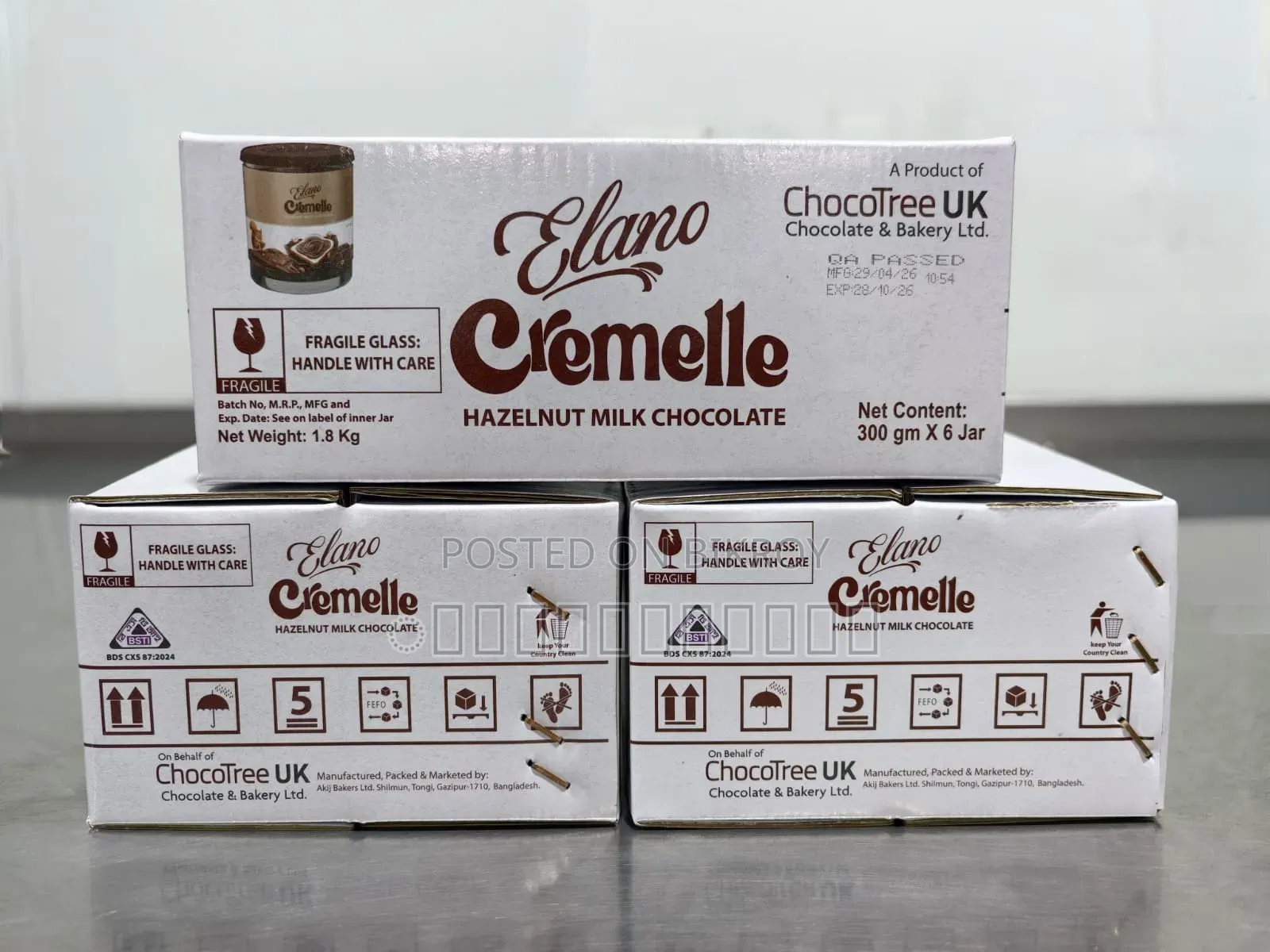 Elano Cremelle Chocolate Spread
