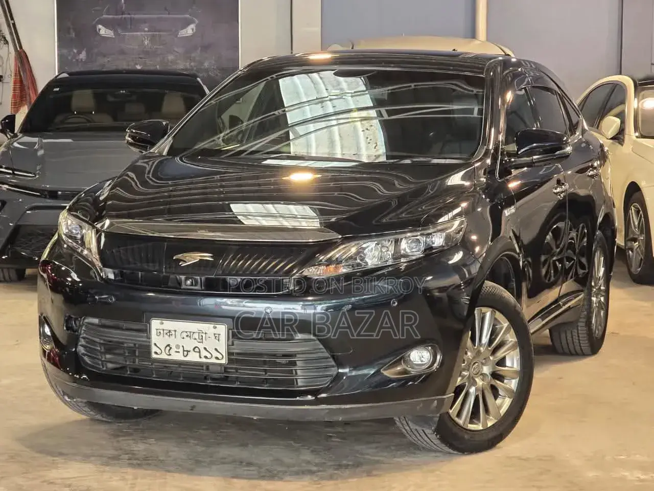 Toyota Harrier Premium Advanced Package 2015 Matt Black