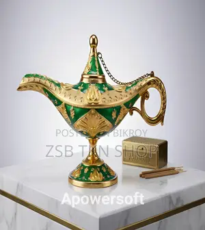 আলাদিনের ম্যাজিক ল্যাম্প শোপিস বিগ সাইজ