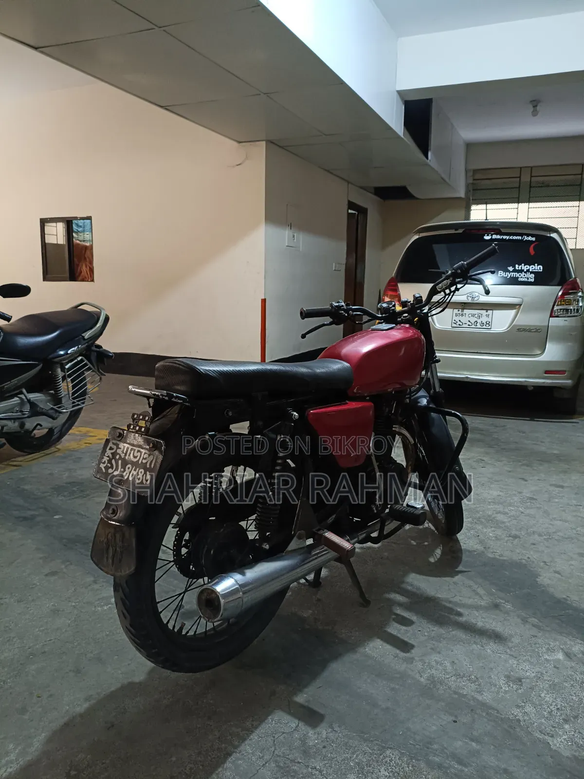 Bajaj Boxer 100 2008 Red