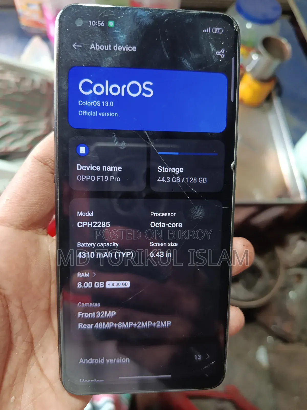 Oppo F19 Pro 128 GB Black