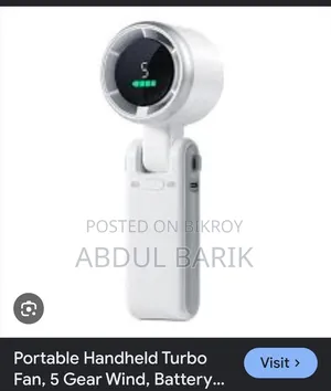 Portable Turbo Fan for Summer