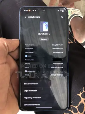 Samsung Galaxy S21 FE 5G 128 GB Blue