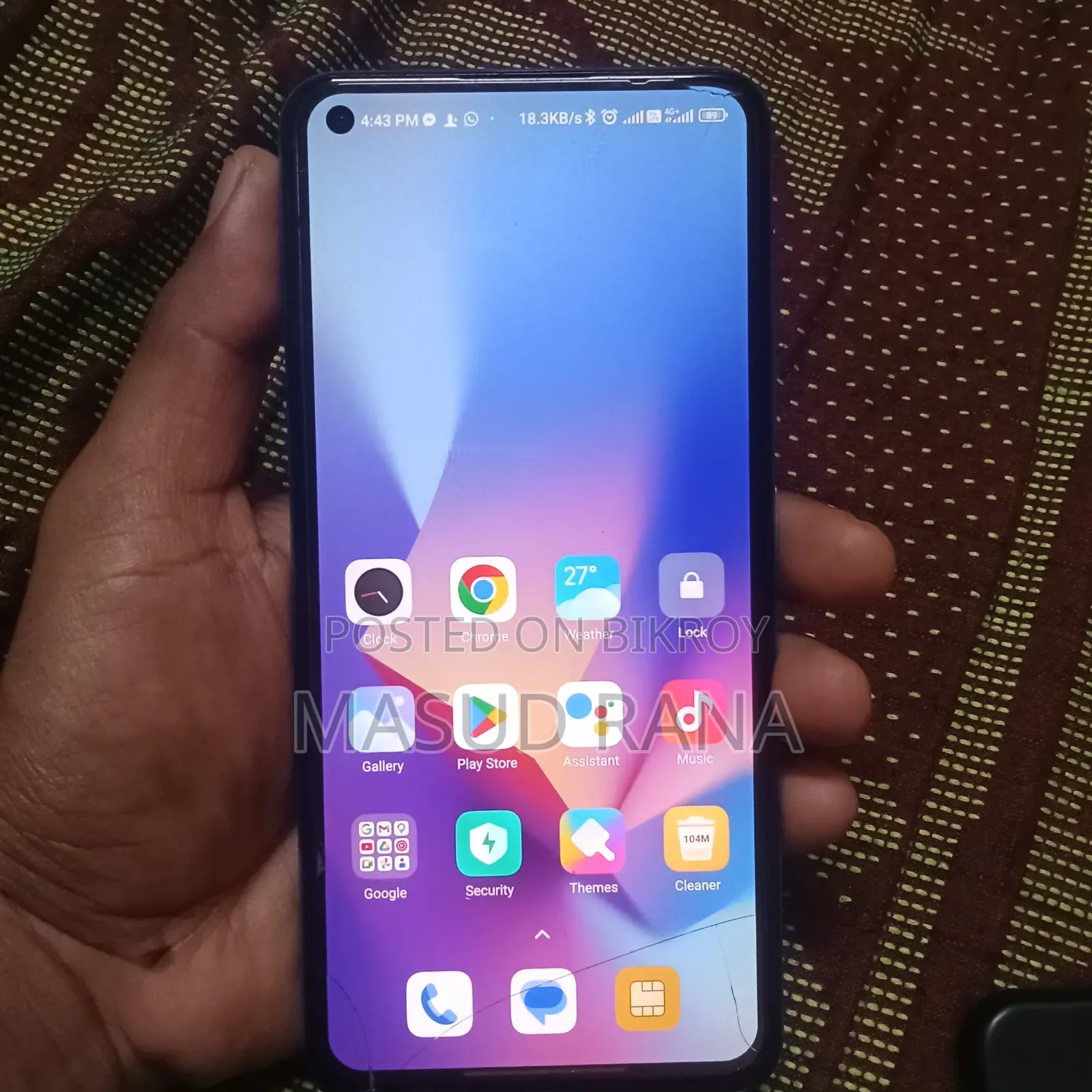 Xiaomi Mi 11 Lite 128 GB ব্লু