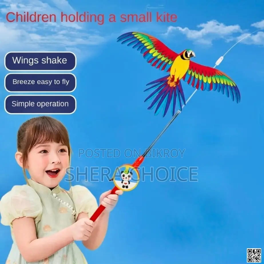 Mini Bird Kite With Fishing Rod