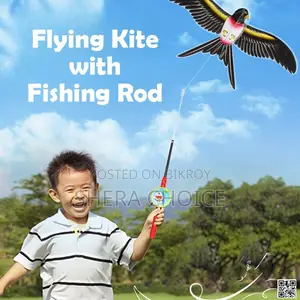 Mini Bird Kite With Fishing Rod