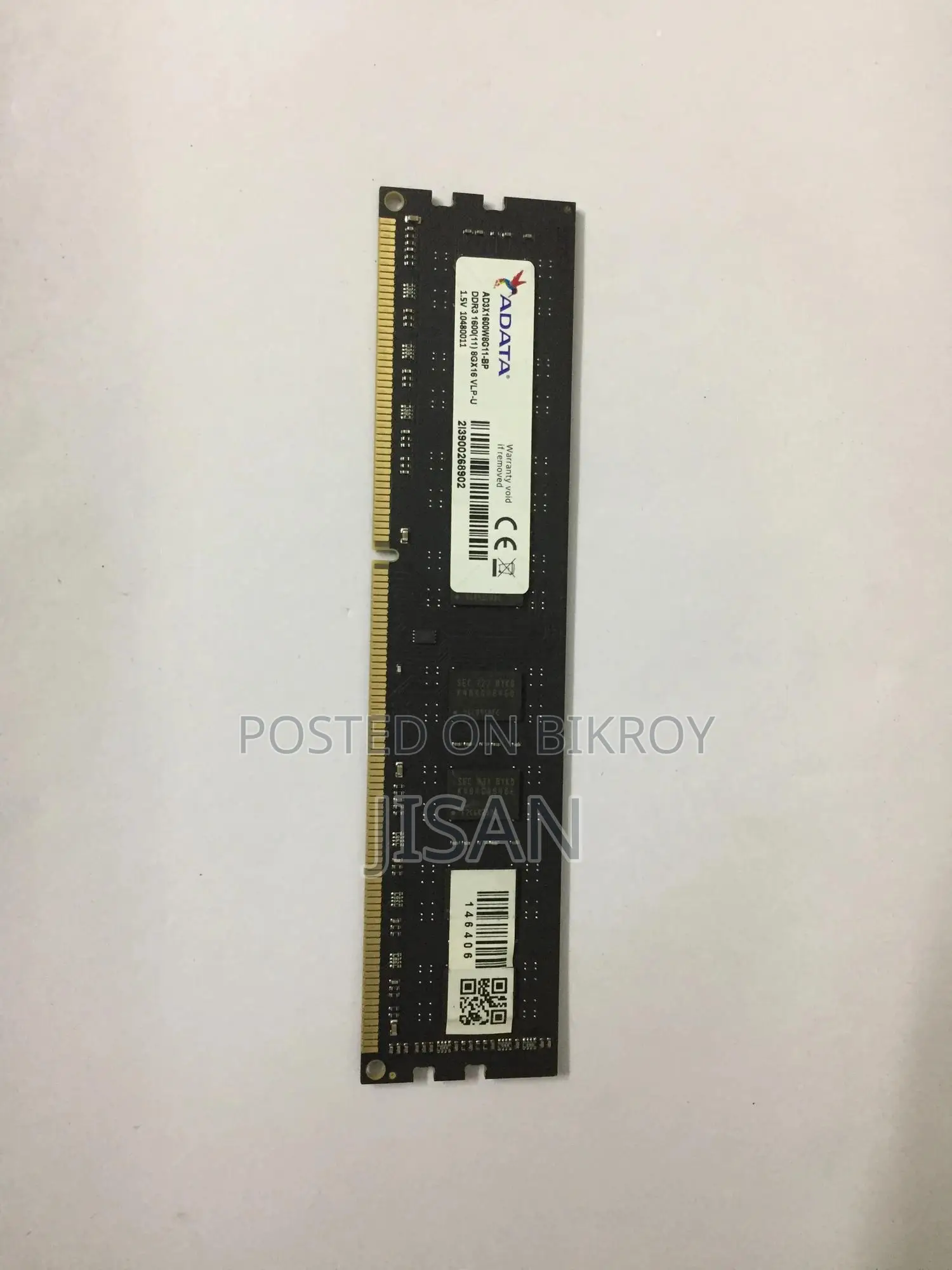 8gb Ddr3 Ram(Adata)