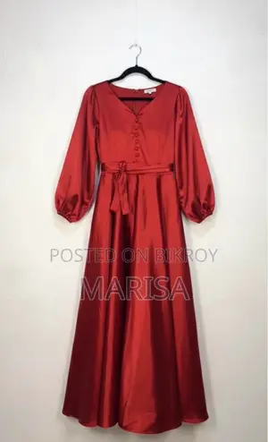 Red Long Gown