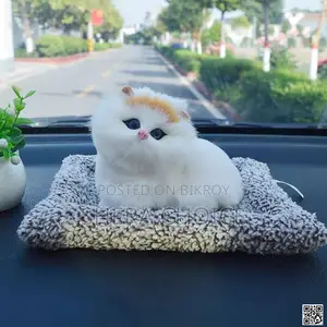 Realistic Sleeping Kitten Toy With Mat – Breathing Plush Cat for Kids