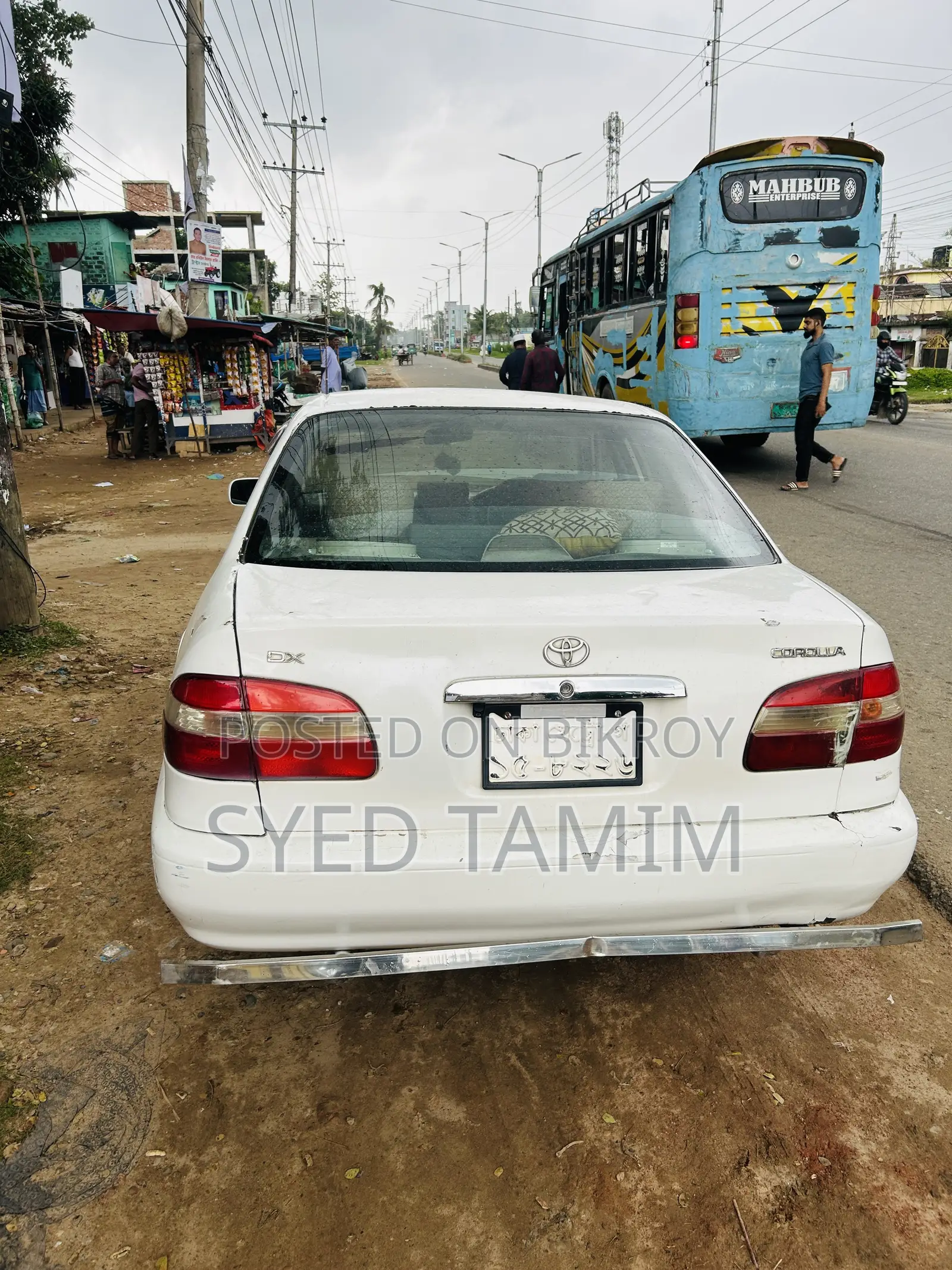 Toyota Corolla Sedan 1998 White
