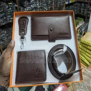 Premium Leather Combo 4 in 1 for Men