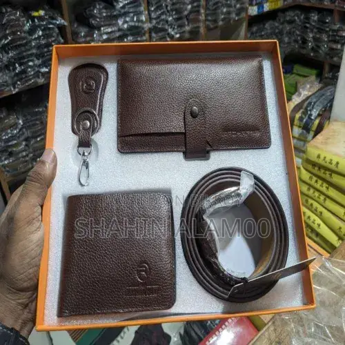 পুরুষদের জন্য প্রিমিয়াম লেদার কম্বো ৪ ইন ১