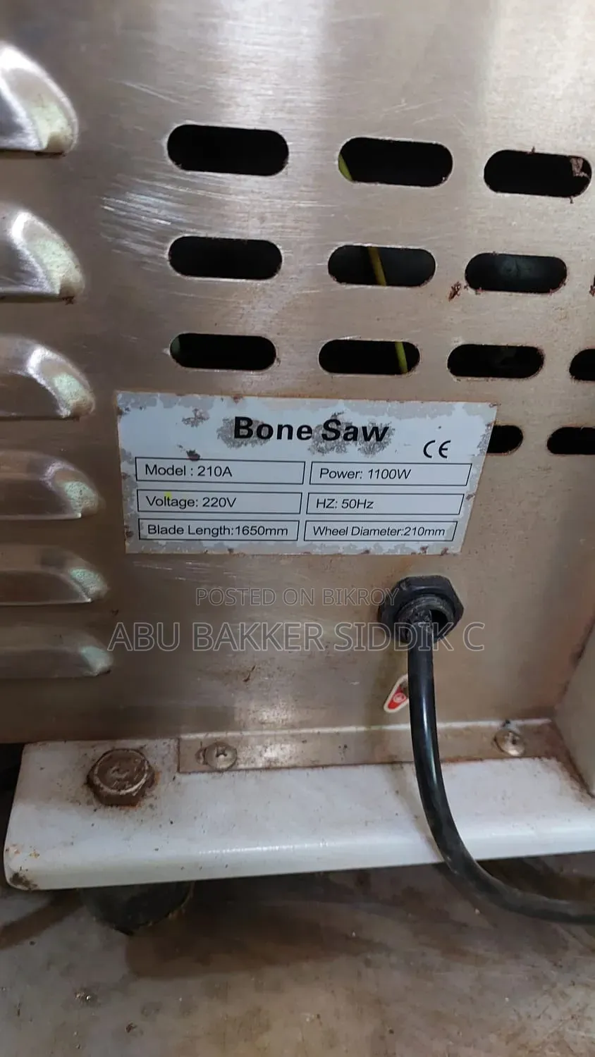 Fish and Meat Cutting Machine