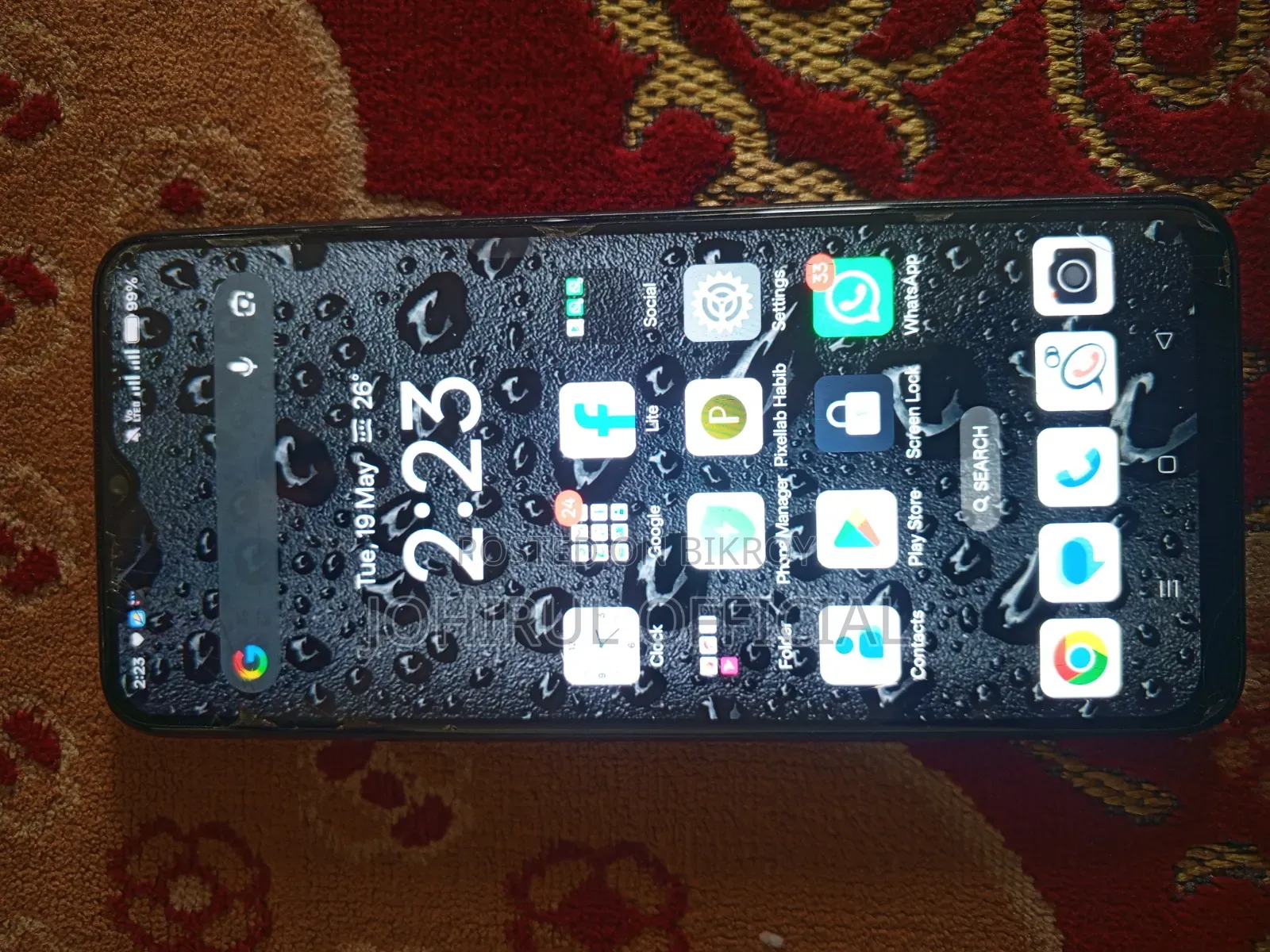 ওপ্পো এ১৮ ১২৮ জিবি ব্ল্যাক