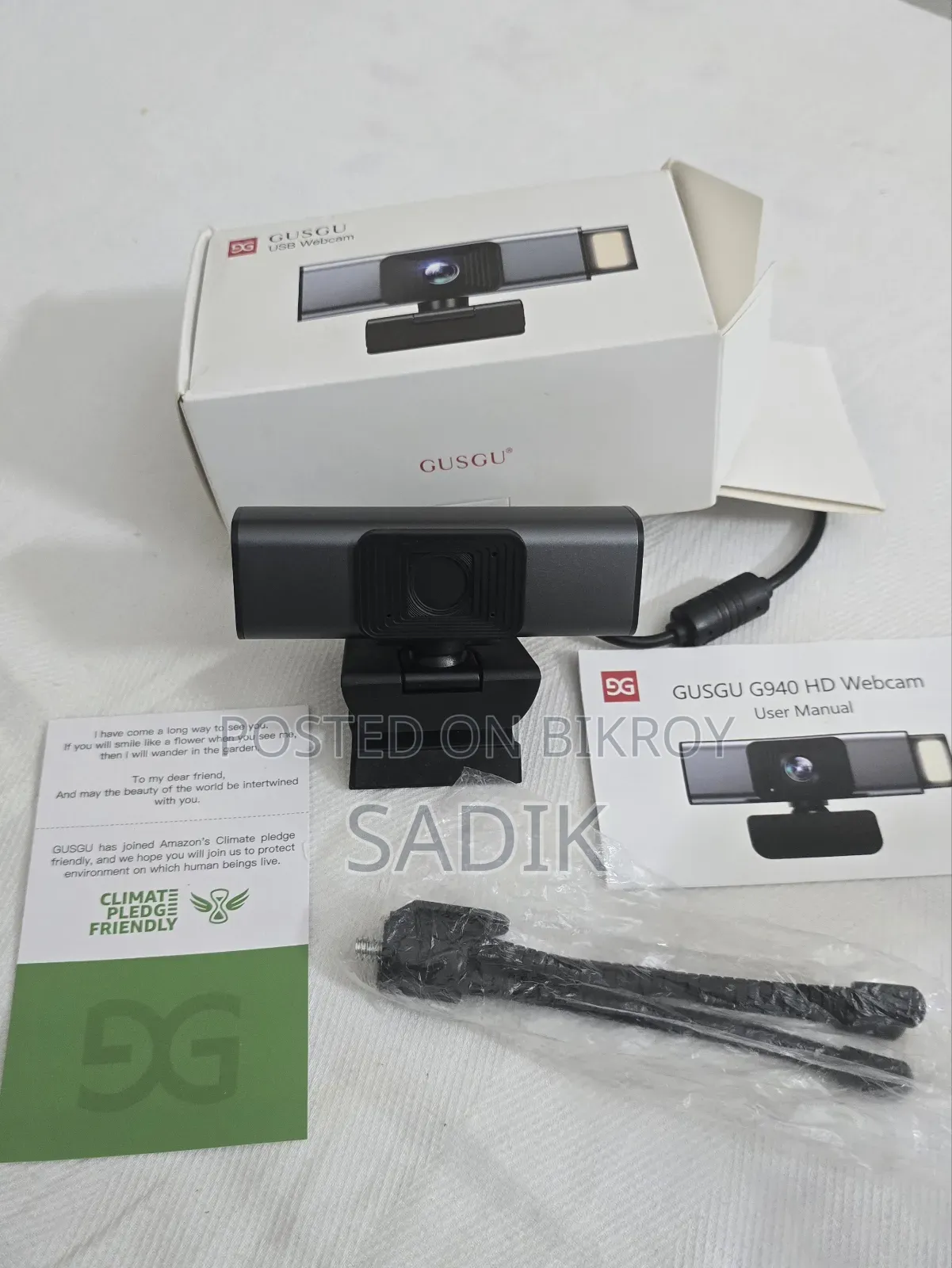 Webcam Gusgu G940