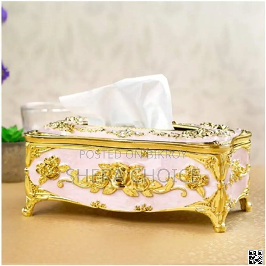 European Style Tissue Box Holder – Elegant Tissue Storage Organizer