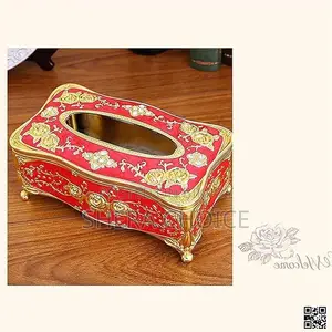 European Style Tissue Box Holder – Elegant Tissue Storage Organizer