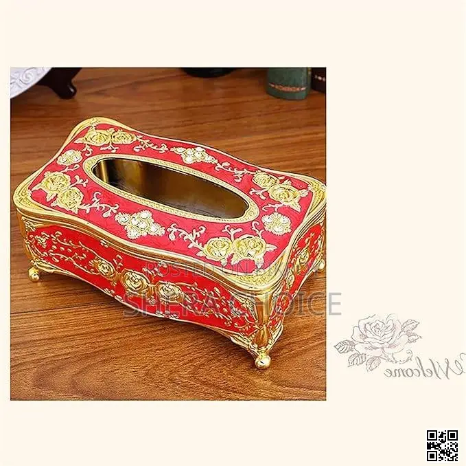 European Style Tissue Box Holder – Elegant Tissue Storage Organizer