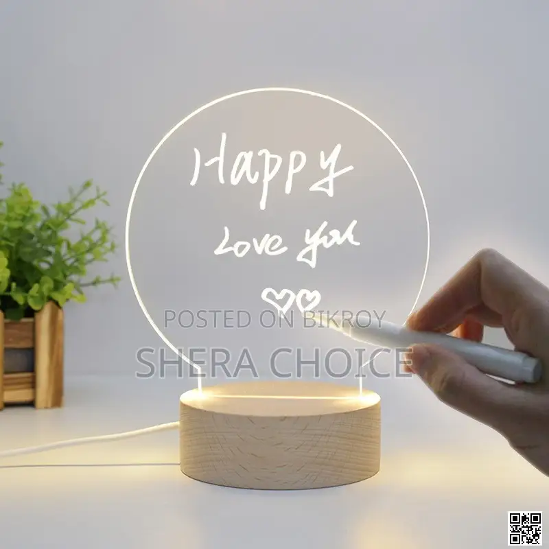 Creative 3d Visualization Lamp – Magical Light Modern Decor In One!