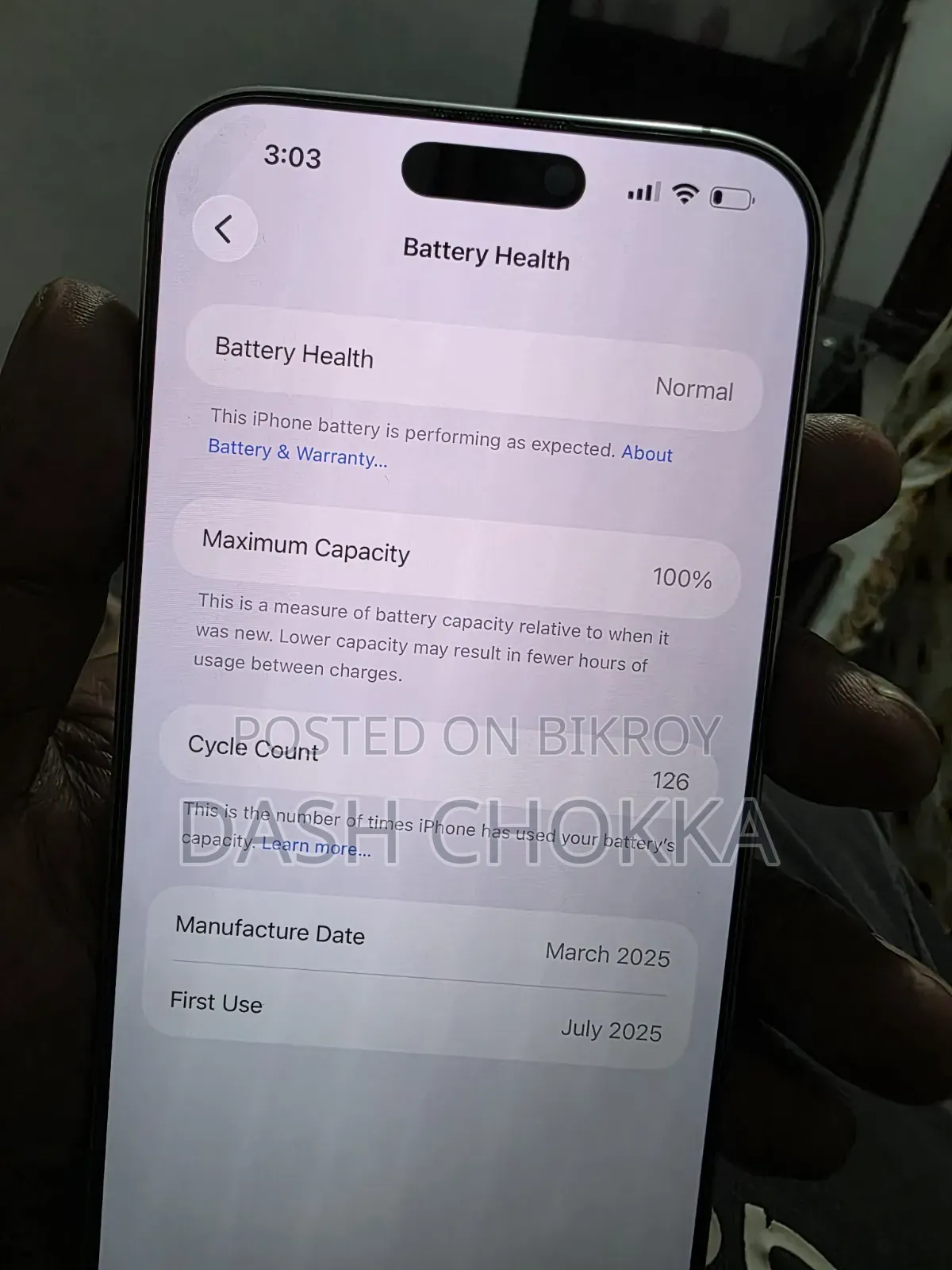 Apple iPhone 16 Pro Max 256 GB White