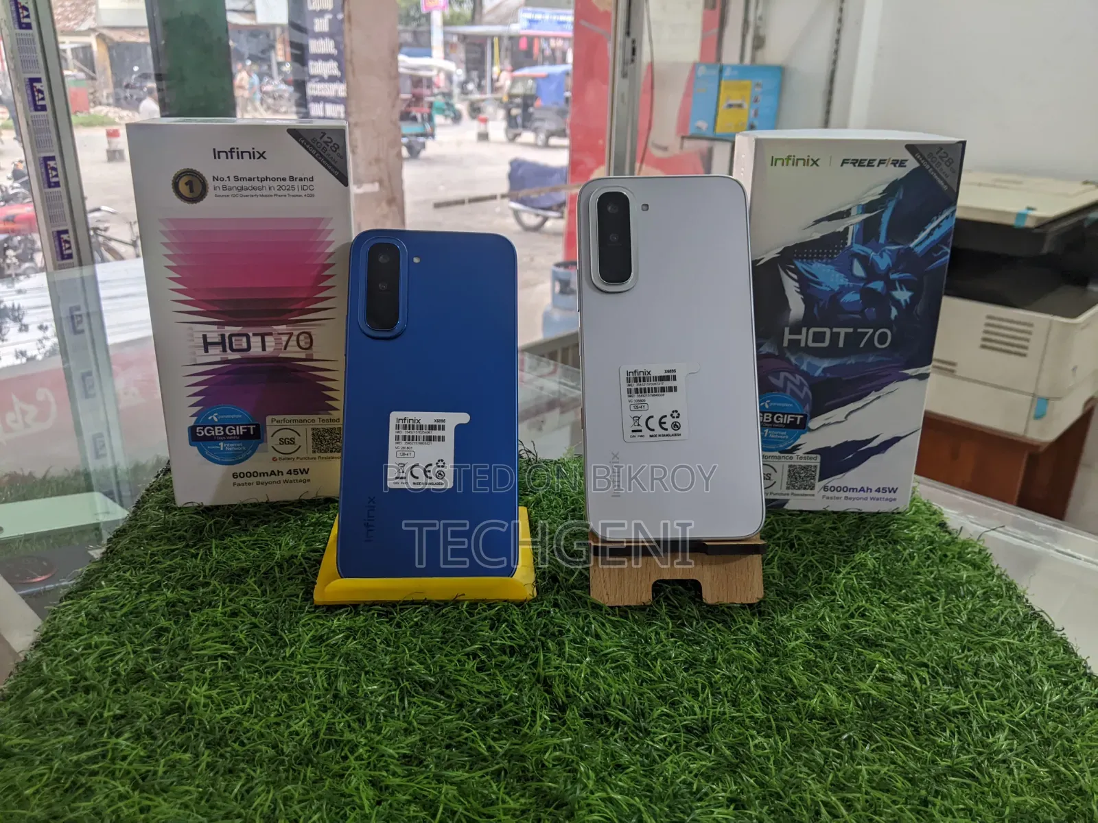 Infinix 4 GB Blue