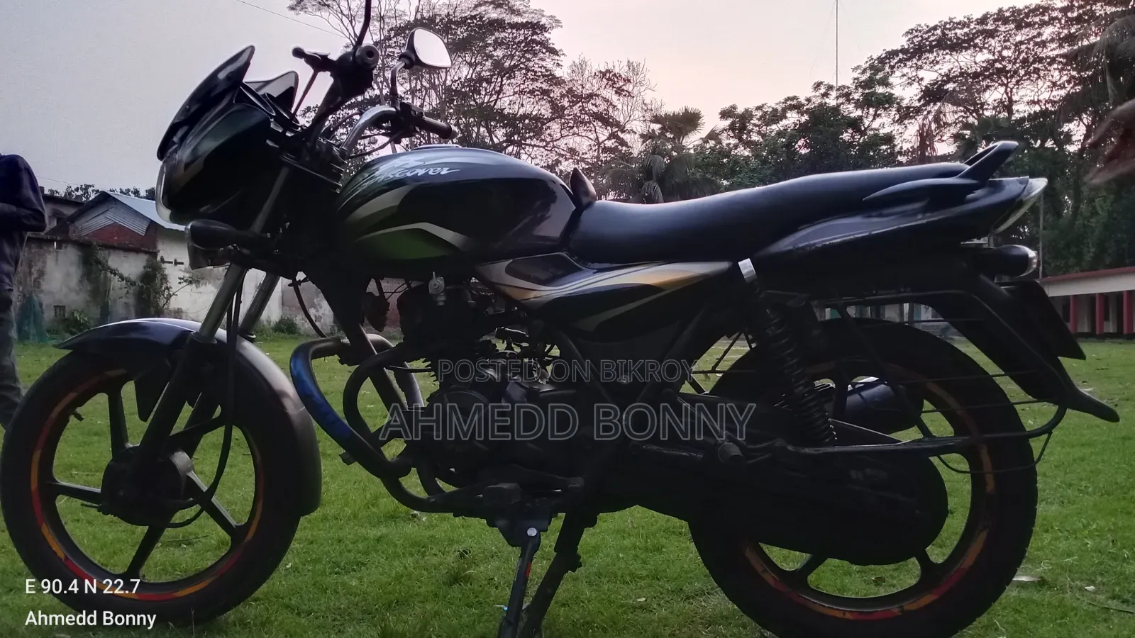 Bajaj Discover 100 2017 Black