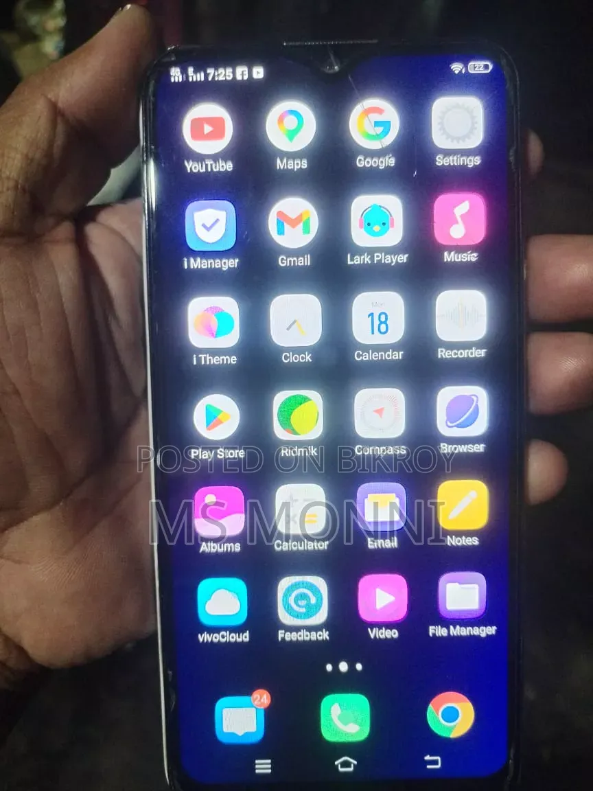 Vivo Y17 256 GB Blue