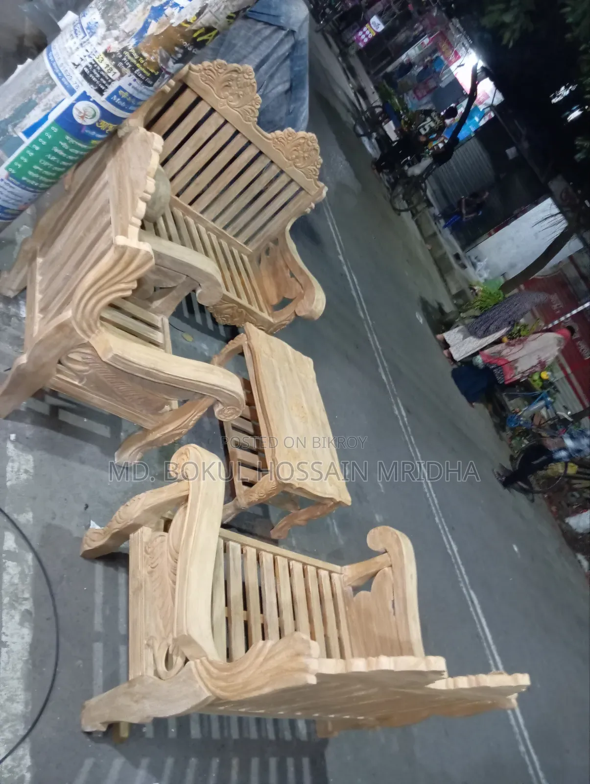চিটাগাং সেগুন কাঠের সোফা
