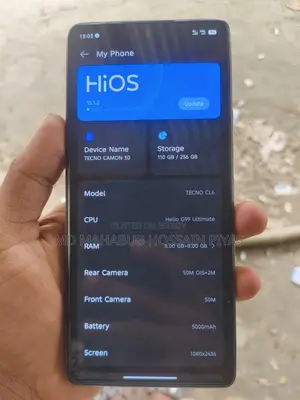Tecno Camon 30 256 GB Black