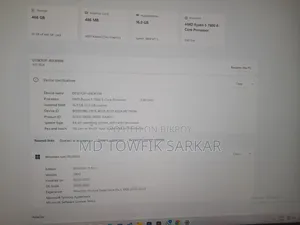 Desktop Computer 16GB AMD Ryzen 5 SSD 500GB