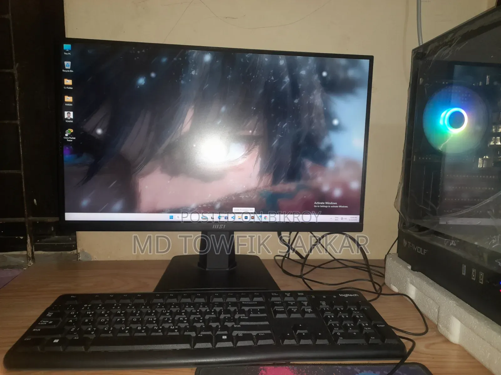 Desktop Computer 16GB AMD Ryzen 5 SSD 500GB