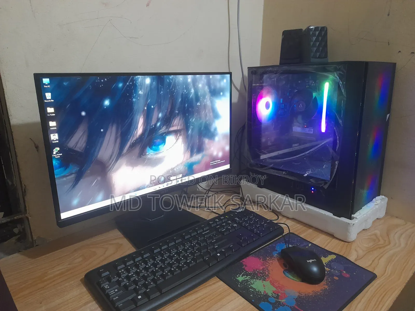 Desktop Computer 16GB AMD Ryzen 5 SSD 500GB