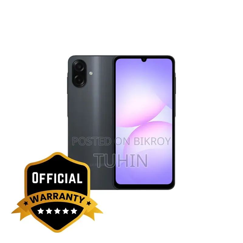 New Samsung Galaxy A07 4G 128 GB Black