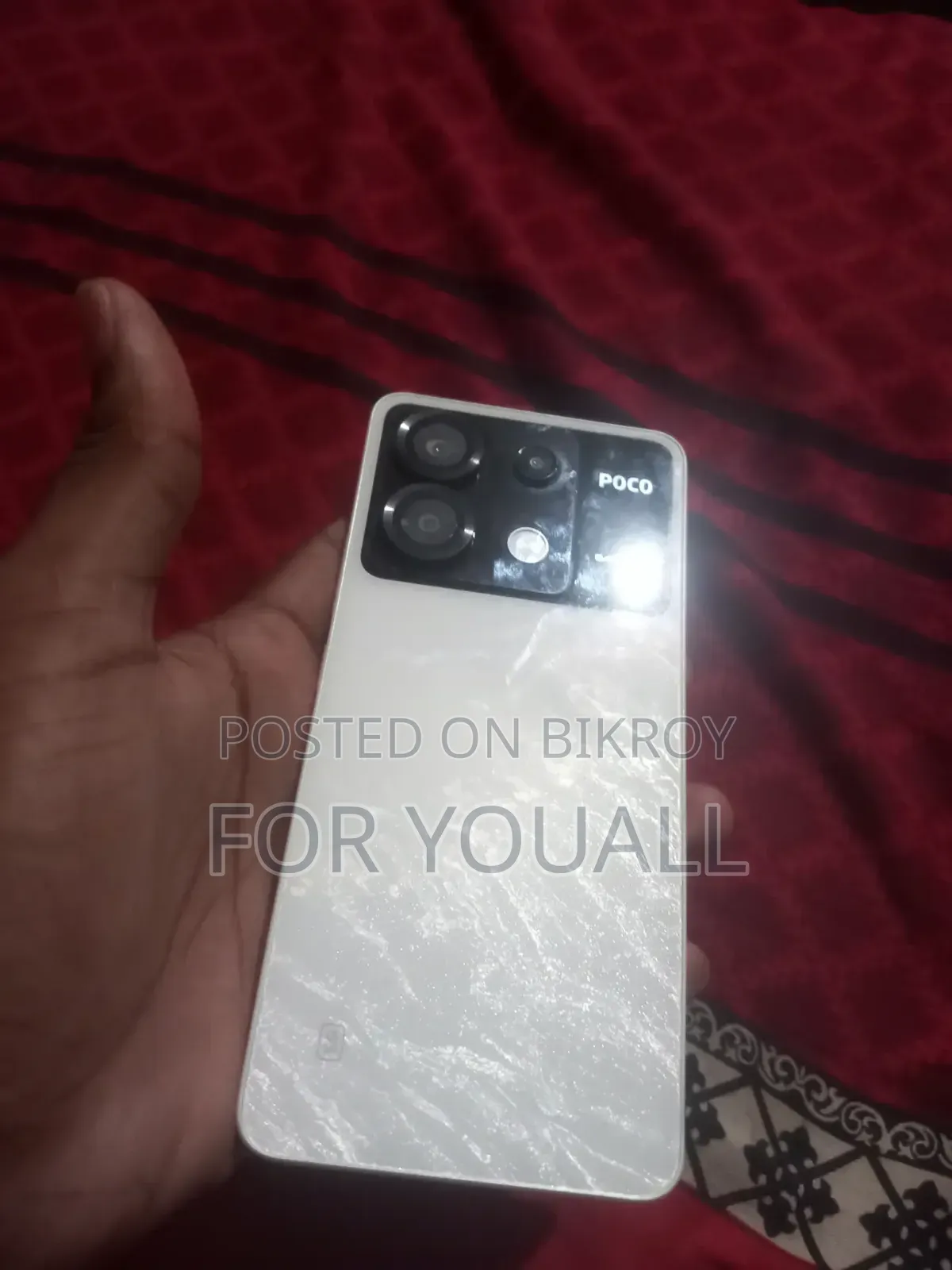 শাওমি পোকো এক্স৬ ২৫৬ জিবি হোয়াইট