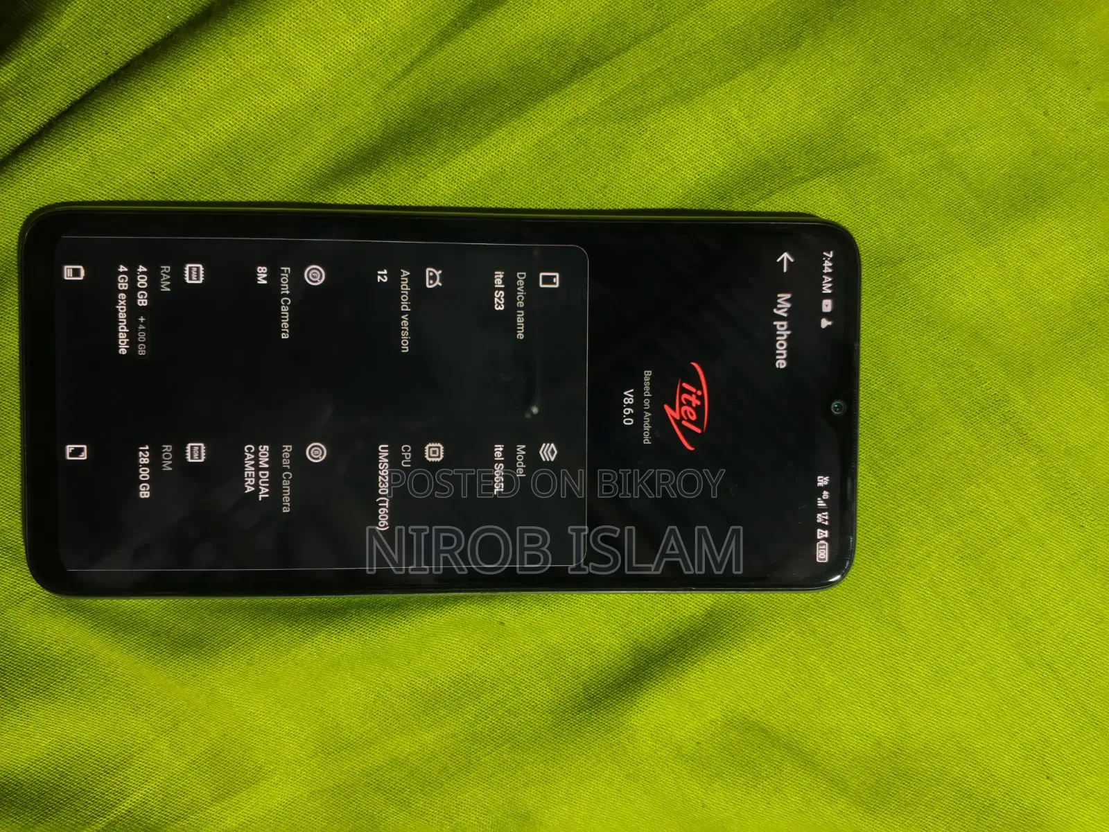 Itel S23 128 GB White