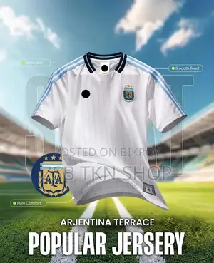 Embroidered 100% Premium Quality World Cup Jersey 2026