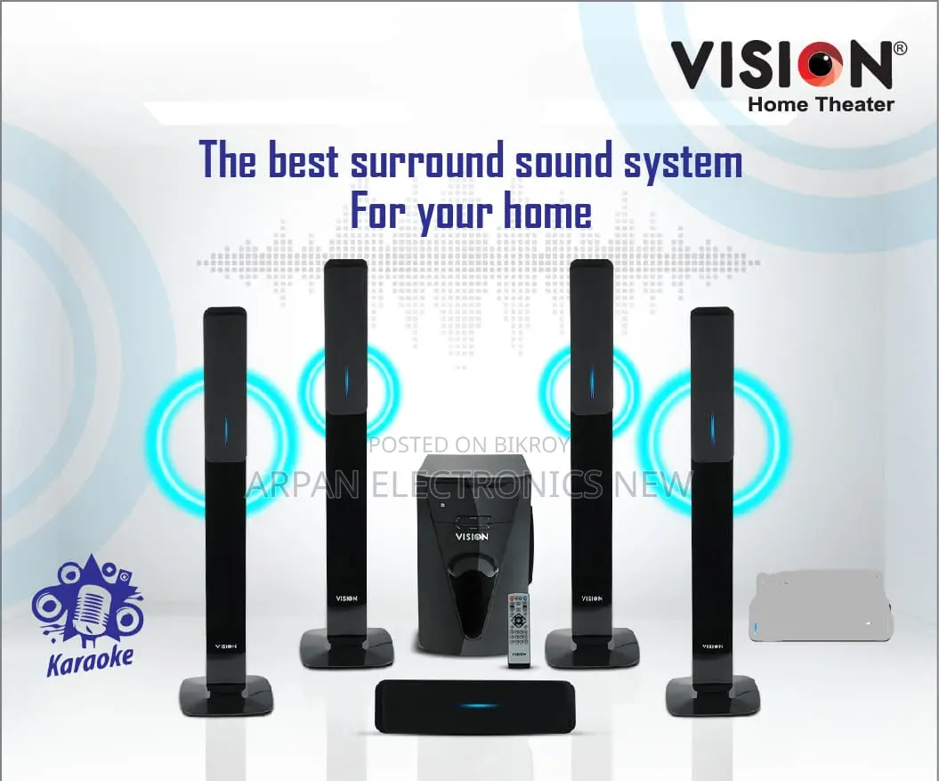 Vision 5.1 Home Theater Remote Control