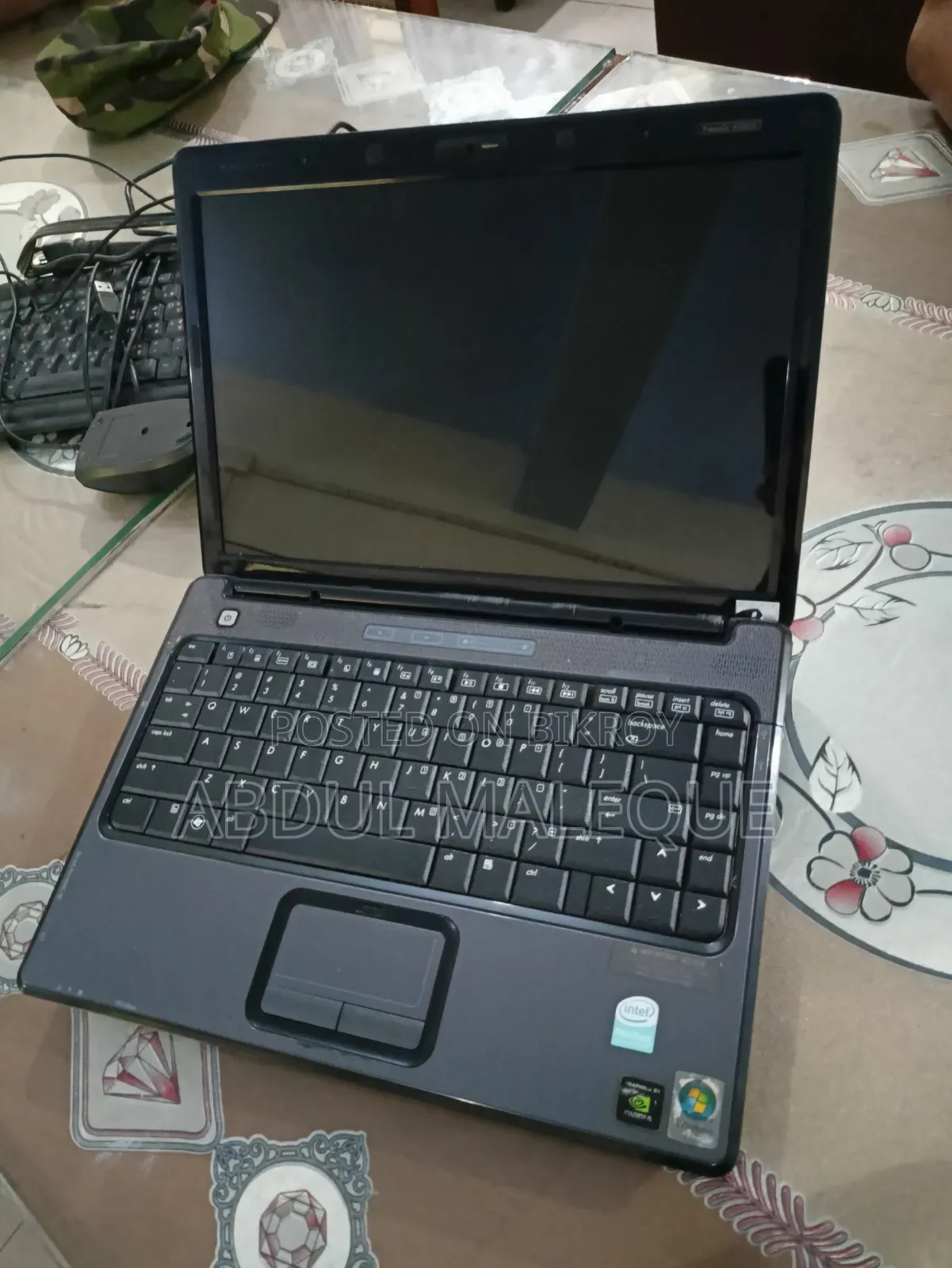Laptop Compaq 4GB Nvidia SSD 160GB