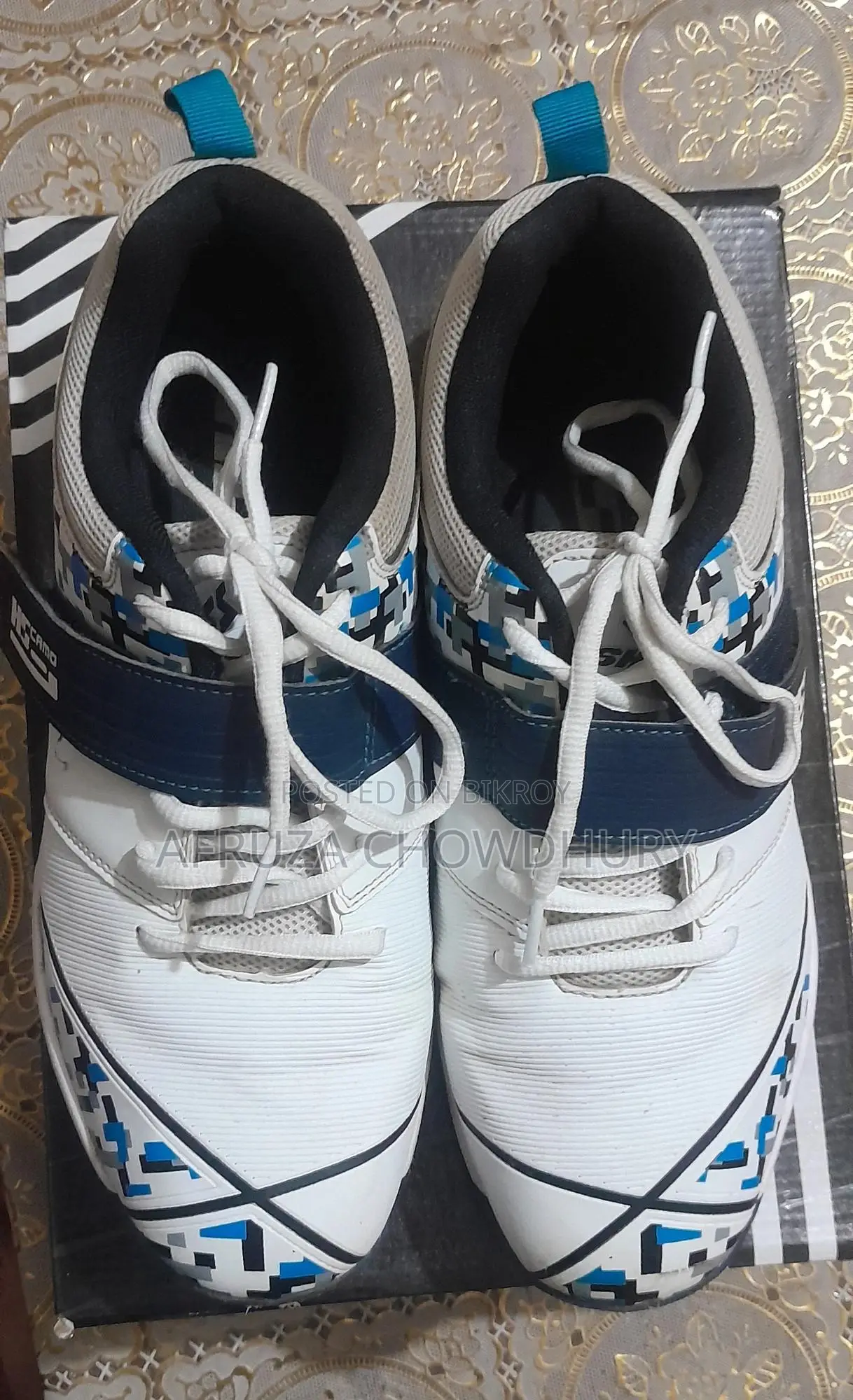 Hs Camo High Quality Cricket Shoe Best For Cricket Practice