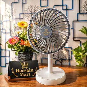 Joy Super Jy-2218 Professional Rechargeable Portable Mini Table Fan