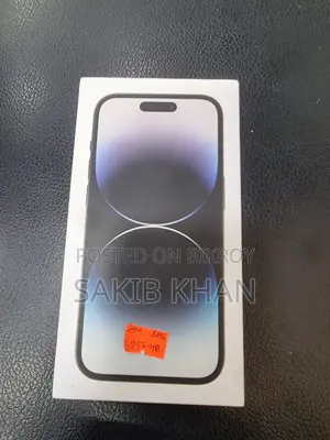 অ্যাপল আইফোন ১৪ প্রো ২৫৬ জিবি ব্ল্যাক