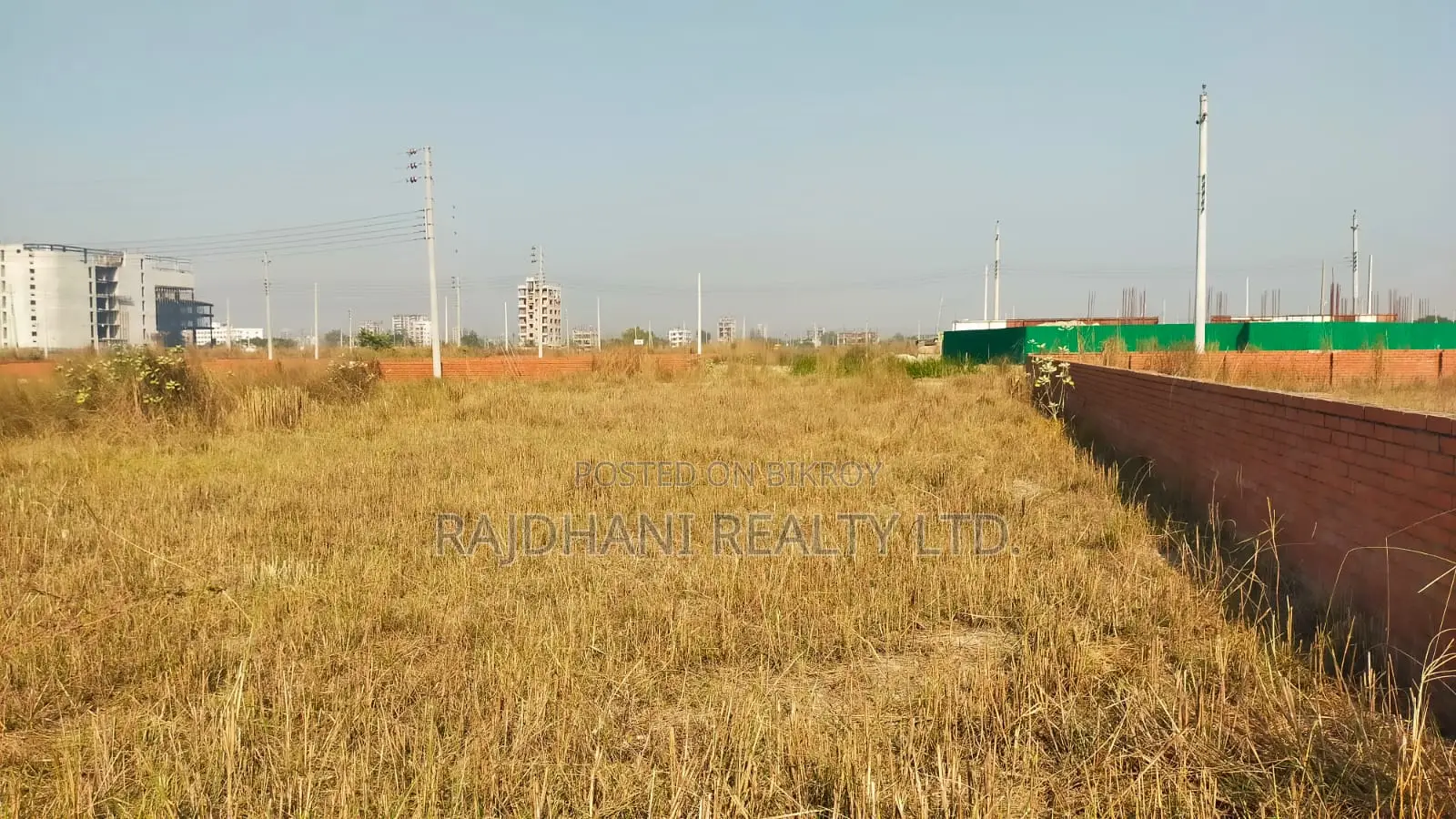 40 katha plot for sale in Block N, Bashundhara Residential Area